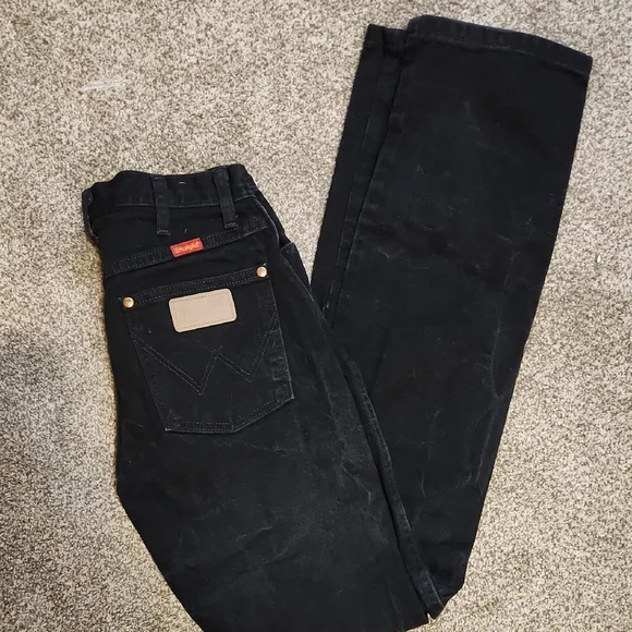 Wrangler Men's Dark Jeans - Picture 1 of 3